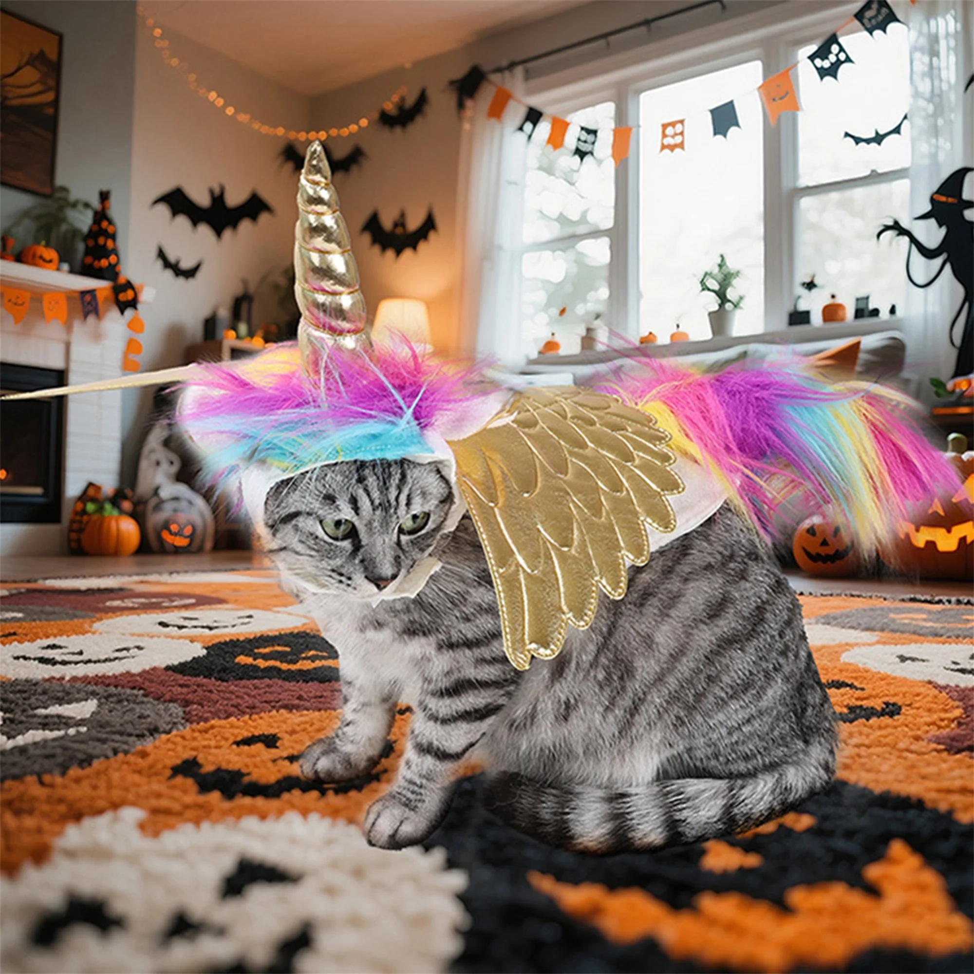 Pet Unicorn Costume Set - Image 2