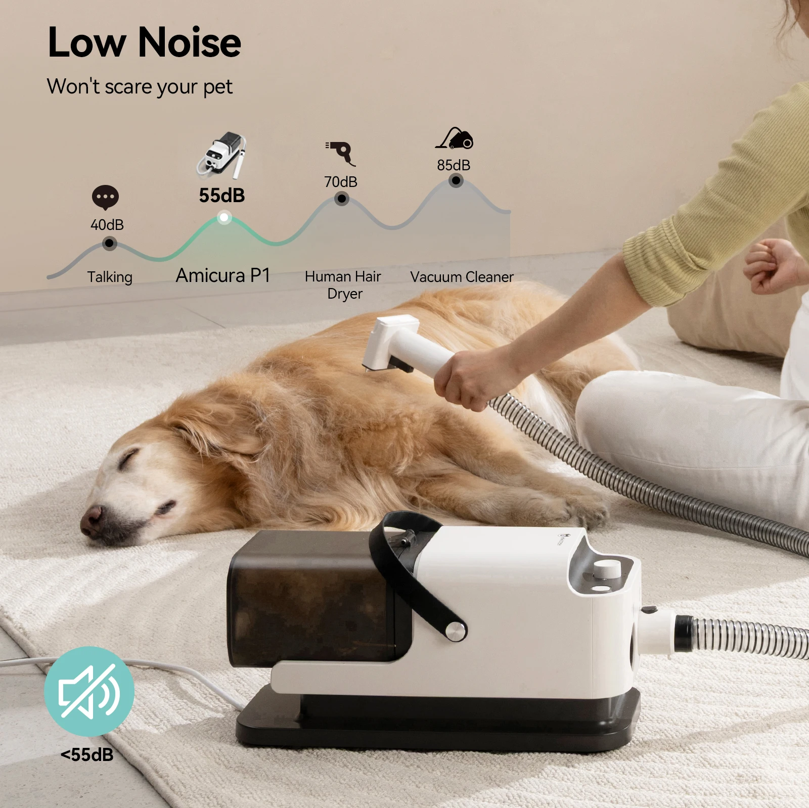 Pet Grooming Vacuum Kit - Image 5
