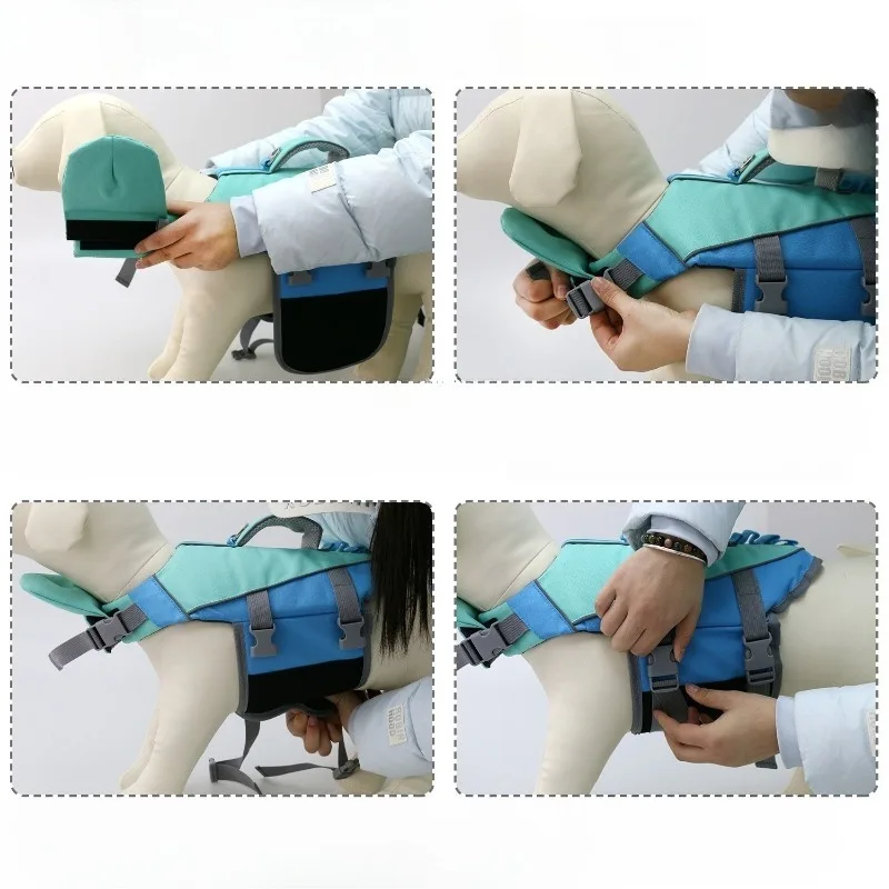Dog Summer Swimming Life Jacket - Image 3