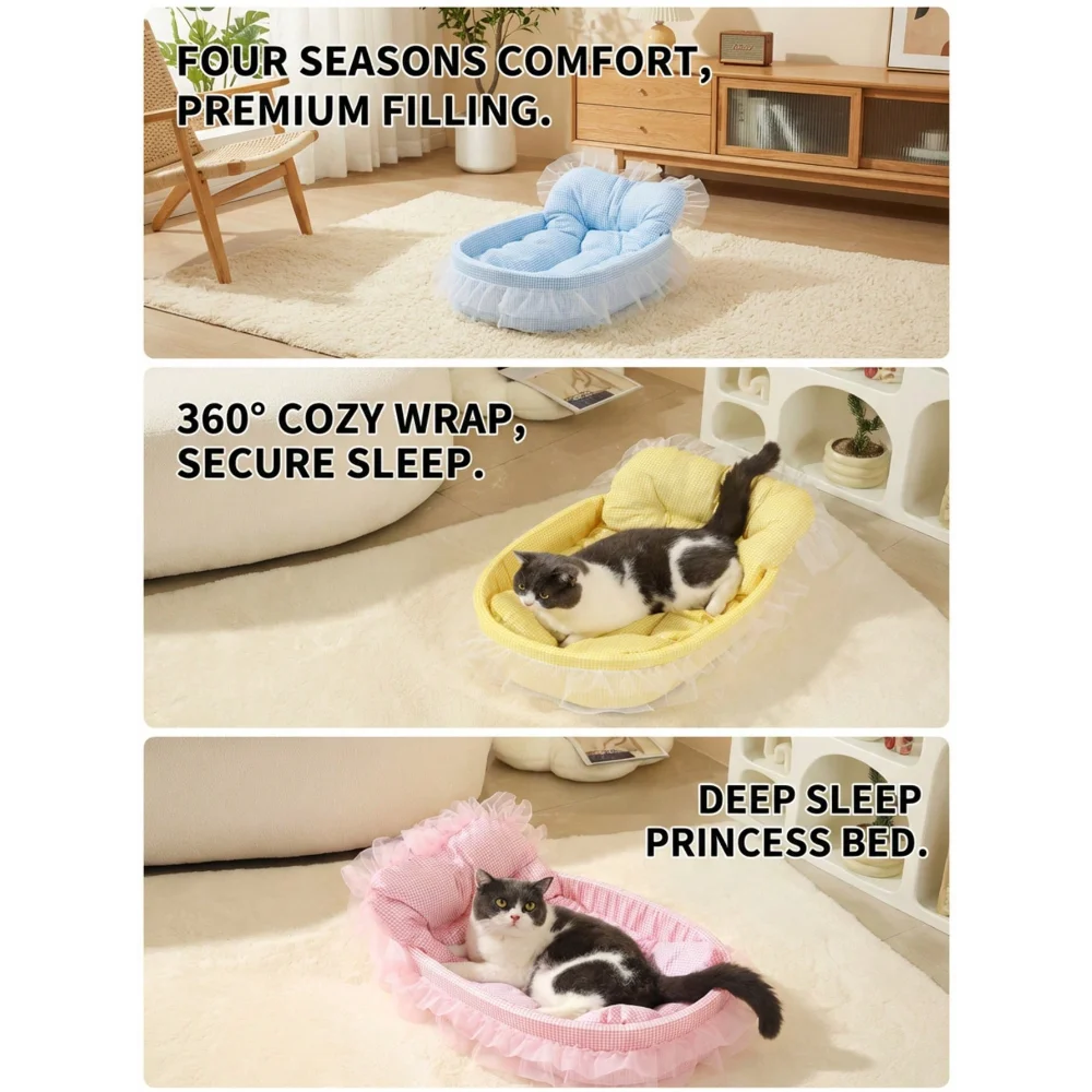 Cozy Pet Sleeping Nest - Image 3