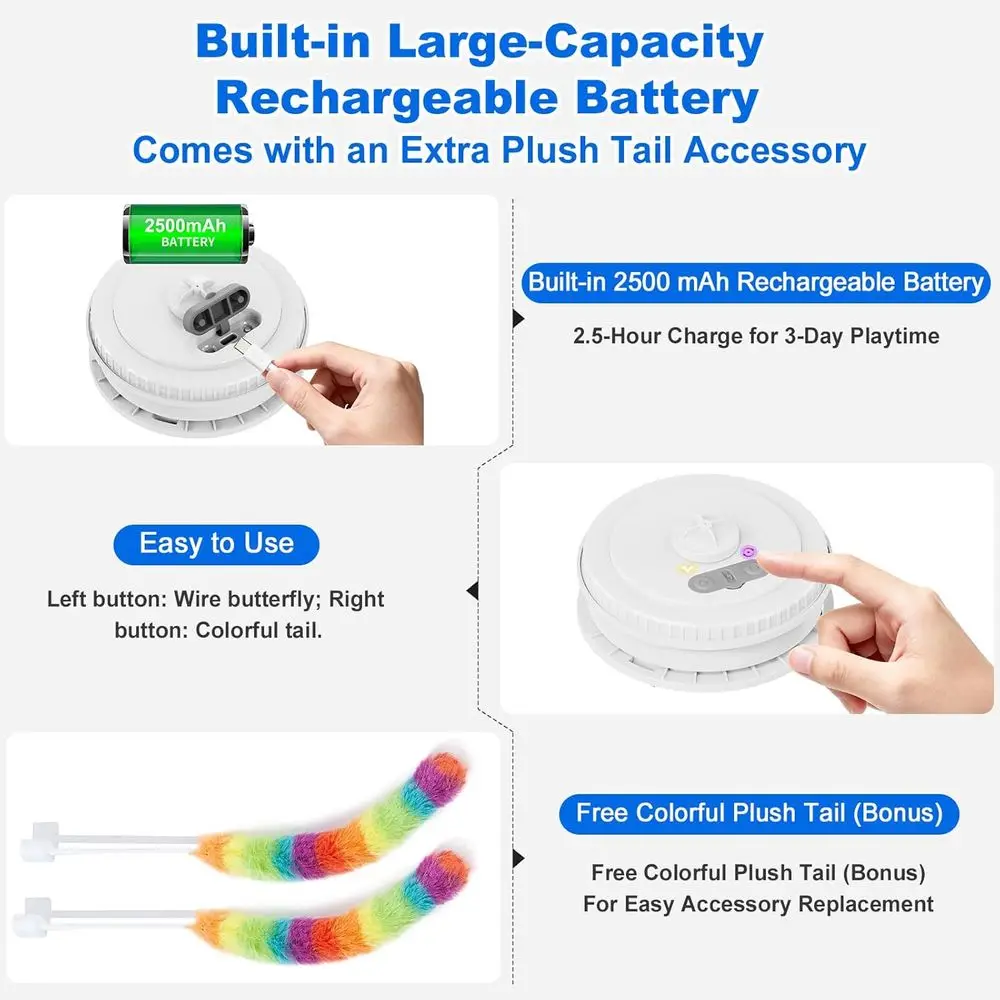 Rechargeable Interactive Cat Toy - Image 5