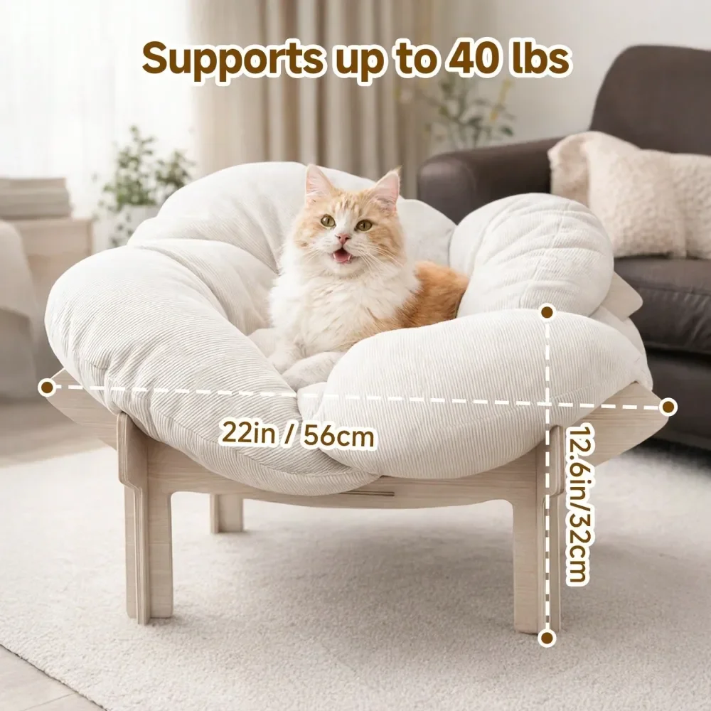 Flower Pet Lounge Bed - Image 3