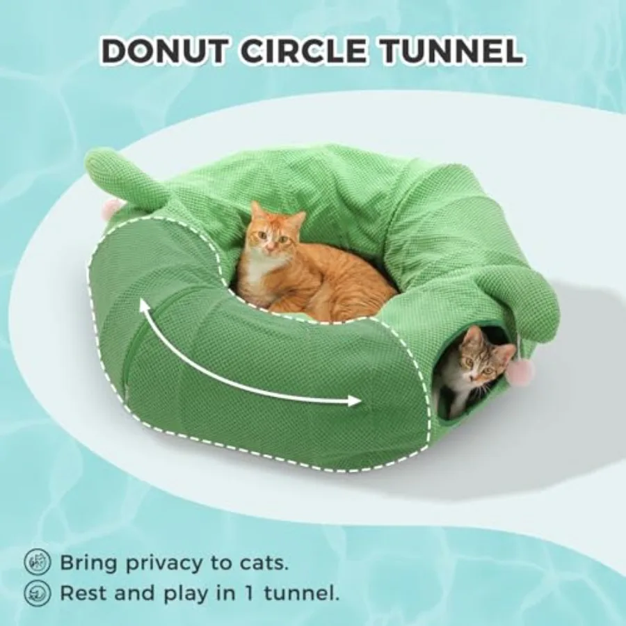 Cactus Cat Tunnel Bed - Image 4
