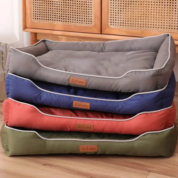 Four Season Square Dog Bed for Large Dog/Cat