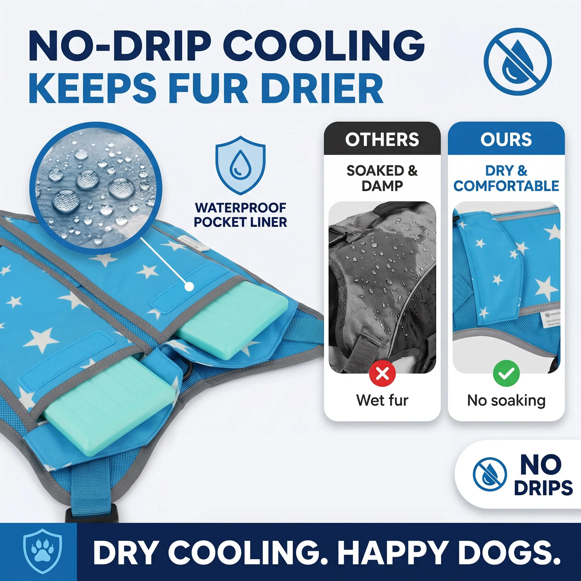 Cooling Dog Vest Harness - Image 5