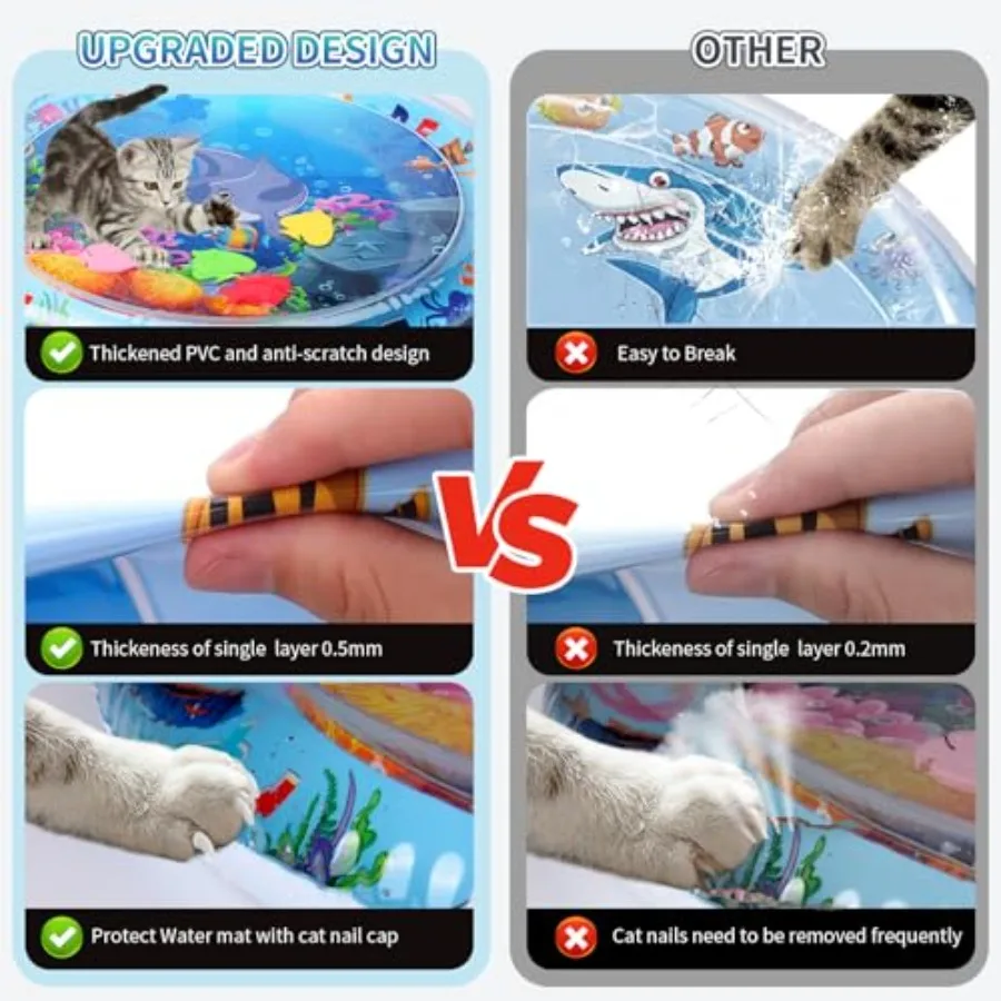 Interactive Cat Water Mat - Image 2