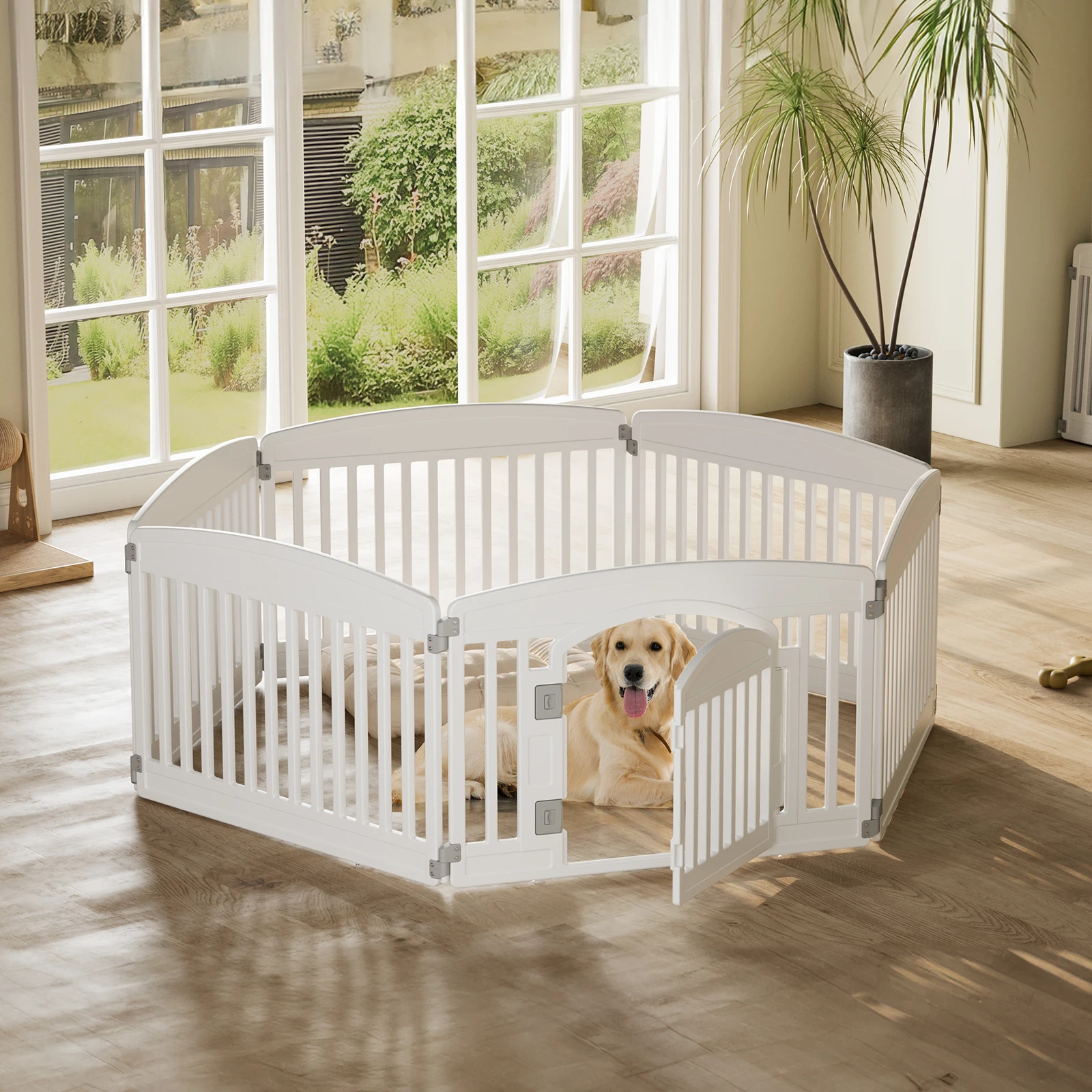 Portable Dog Playpen Fence - Image 2