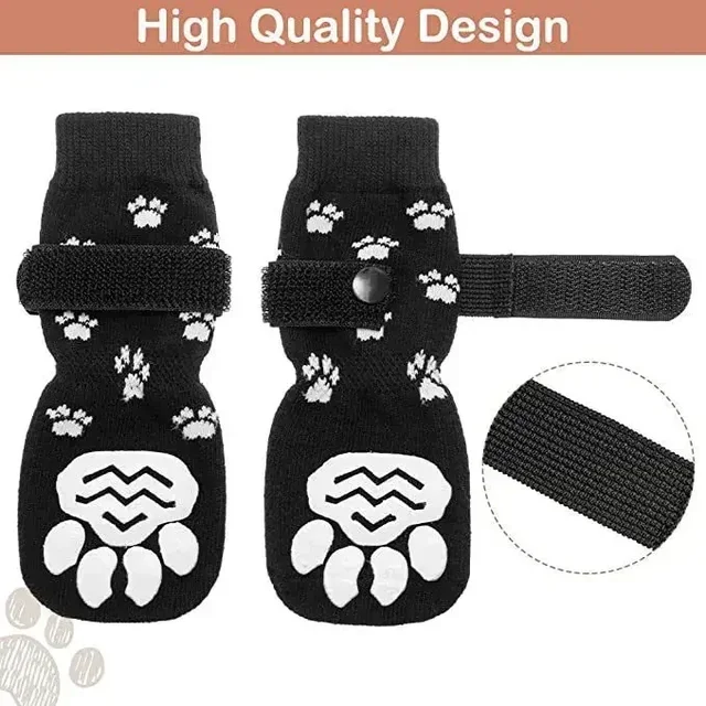Non-Slip Dog Paw Socks