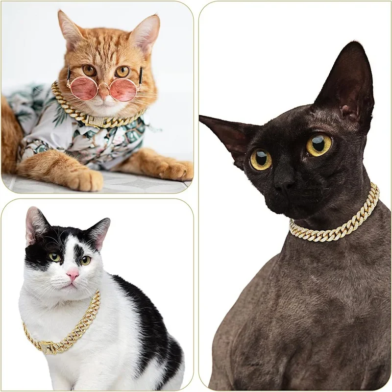 Luxury Gold Pet Collar - Image 5