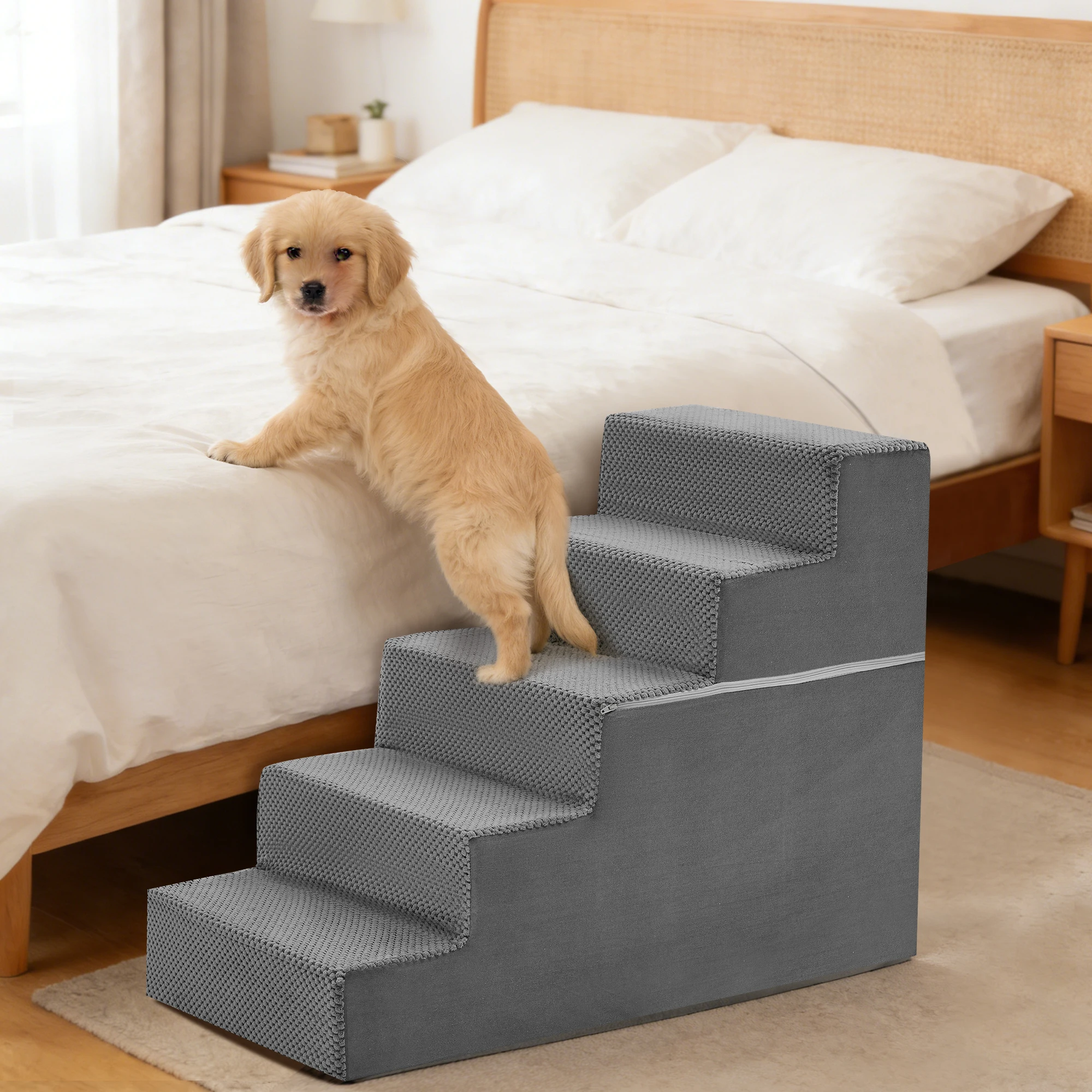 Foam Dog Stair Ramp