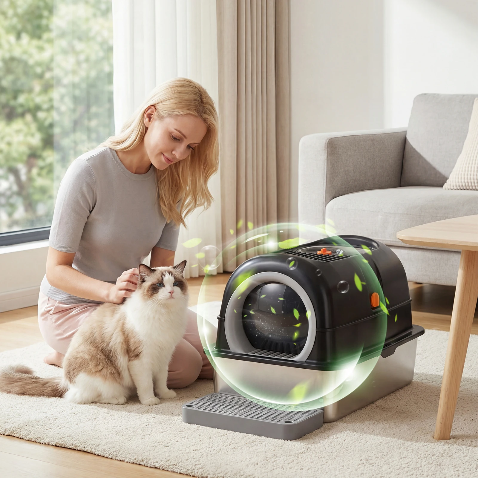 Extra-Large Stainless Litter Box - Image 6