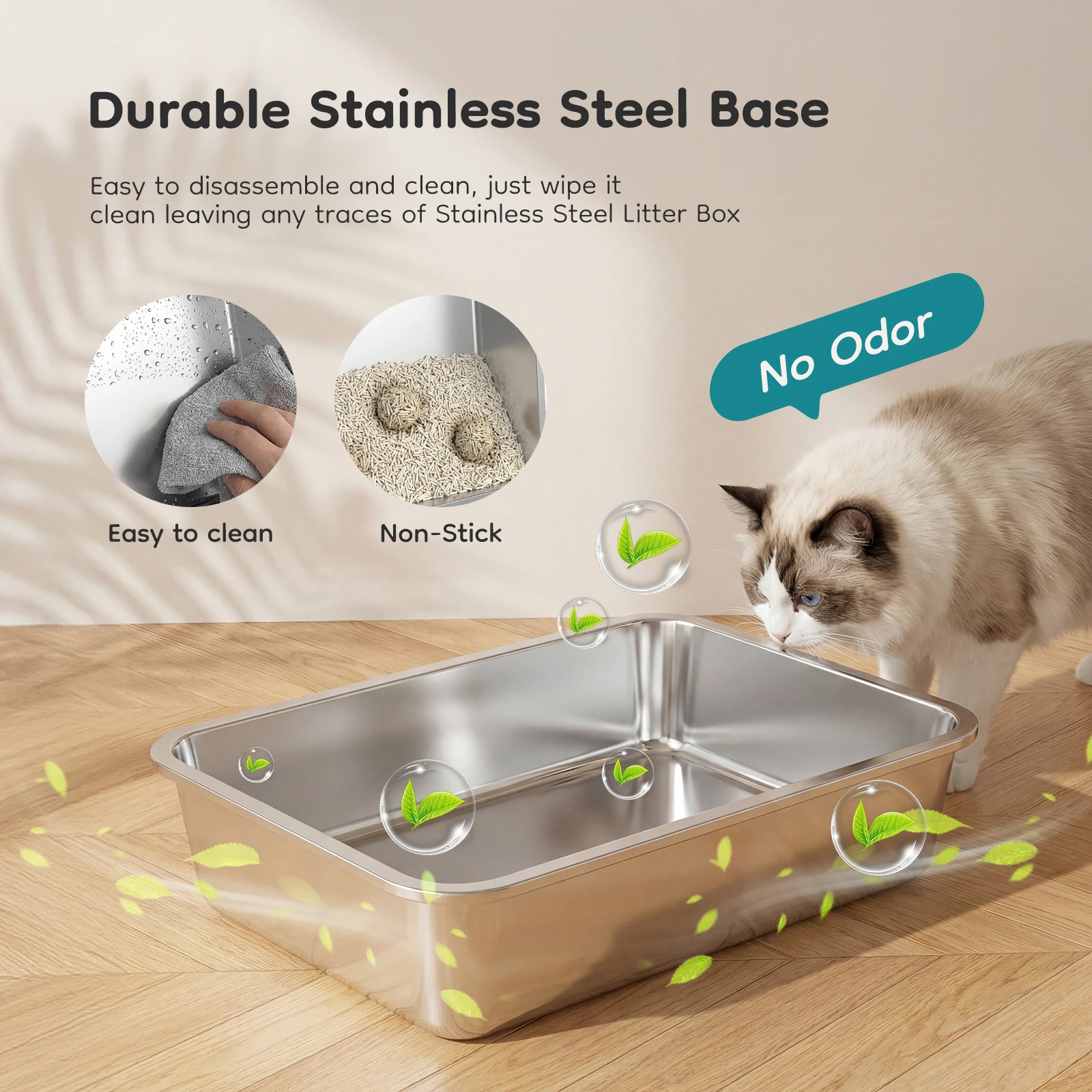 Extra-Large Stainless Litter Box - Image 5